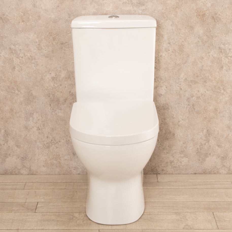 WC con Cassetta Esterna Comfort con Scarico a Pavimento L36xP68xA79cm