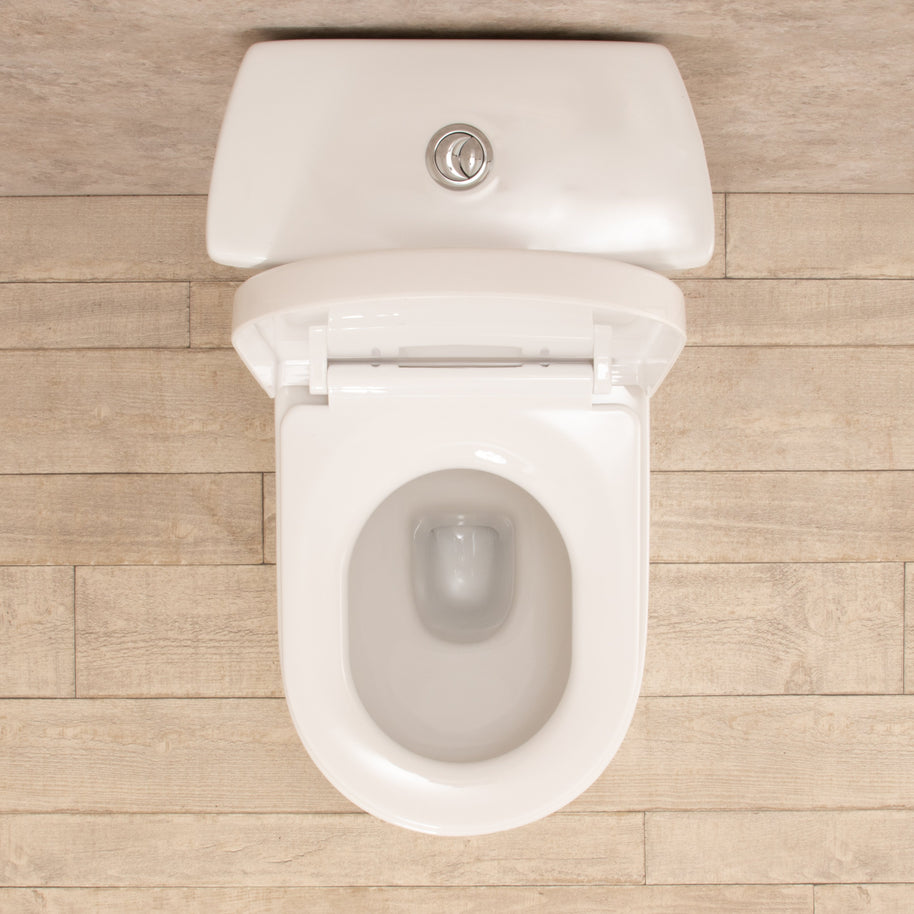 WC con Cassetta Esterna Comfort con Scarico a Pavimento L36xP68xA79cm