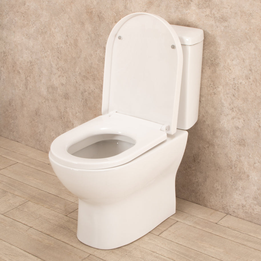 WC con Cassetta Esterna Comfort con Scarico a Pavimento L36xP68xA79cm