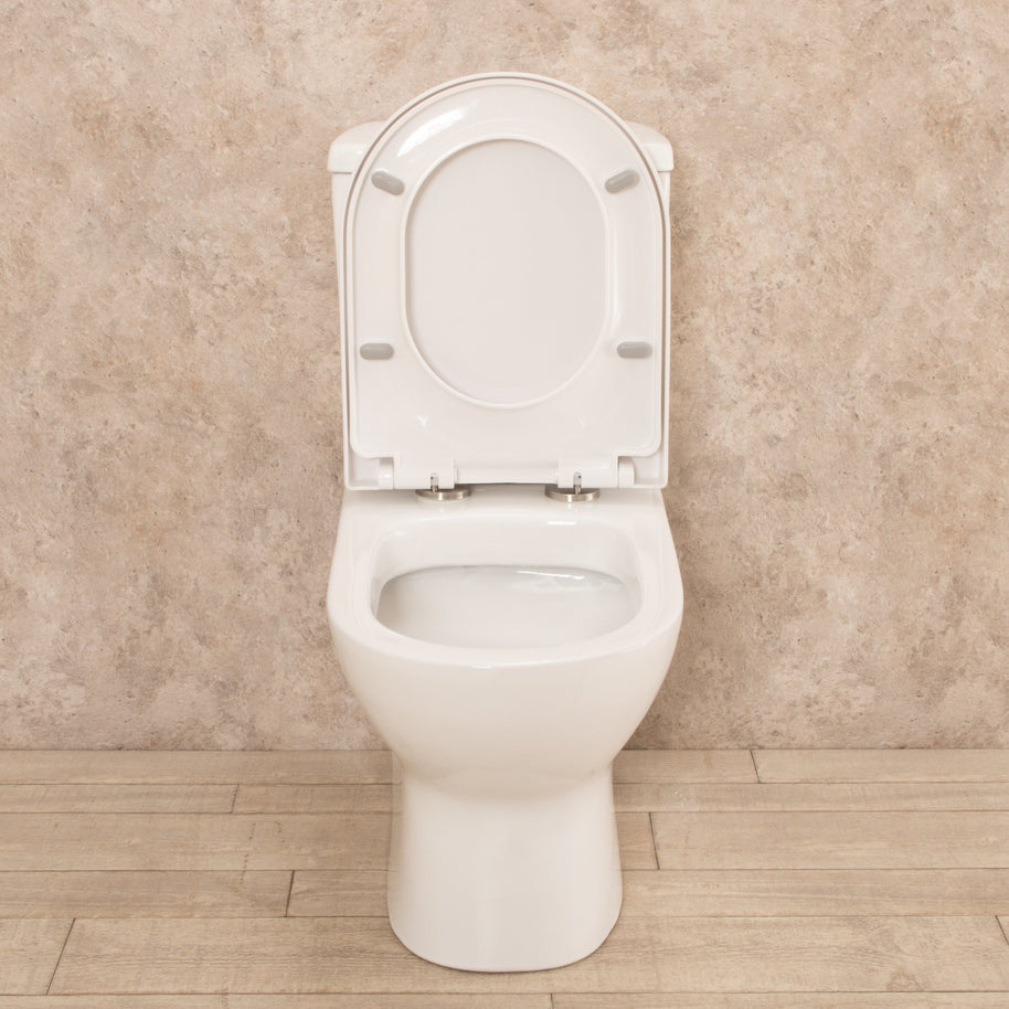 WC con Cassetta Esterna Comfort con Scarico a Pavimento L36xP68xA79cm