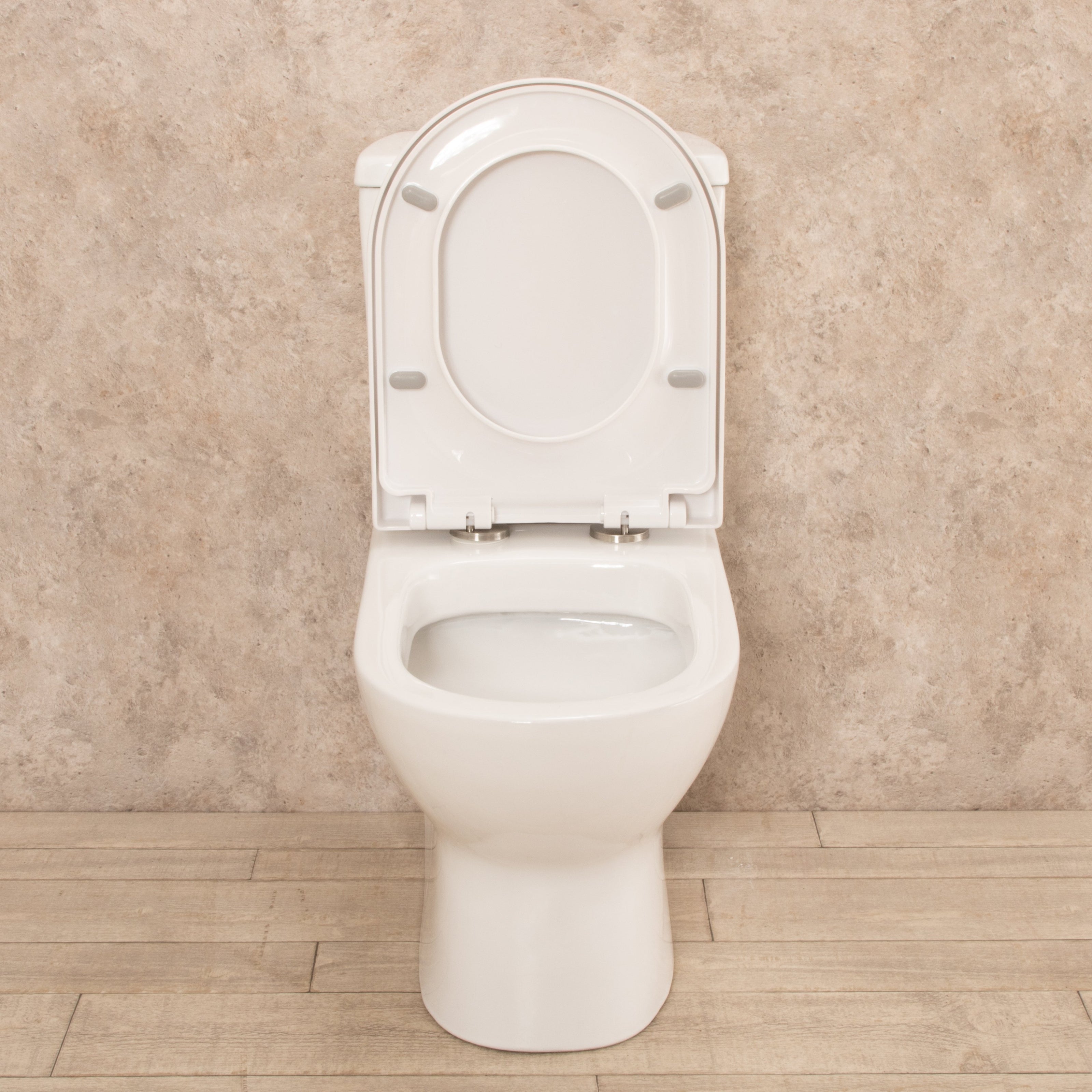 WC con Cassetta Esterna Comfort con Scarico a Pavimento L36xP68xA79cm