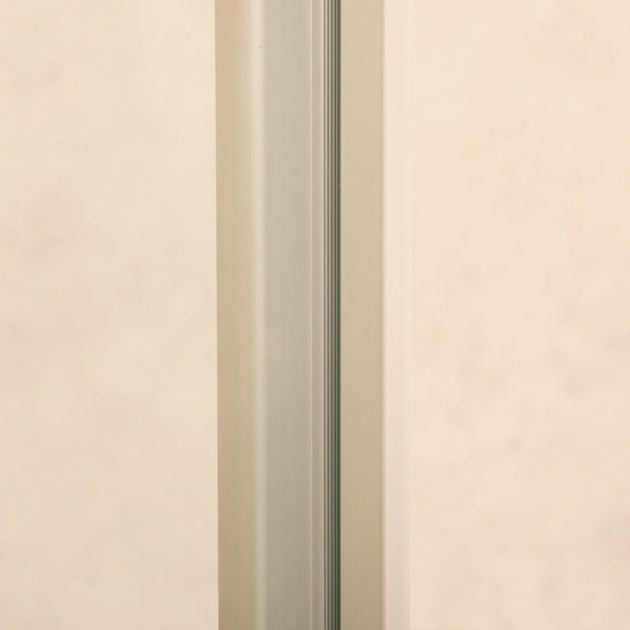 Box Doccia Regolabile Reversibile 71x75cm Vetro Satinato 6mm Angolare