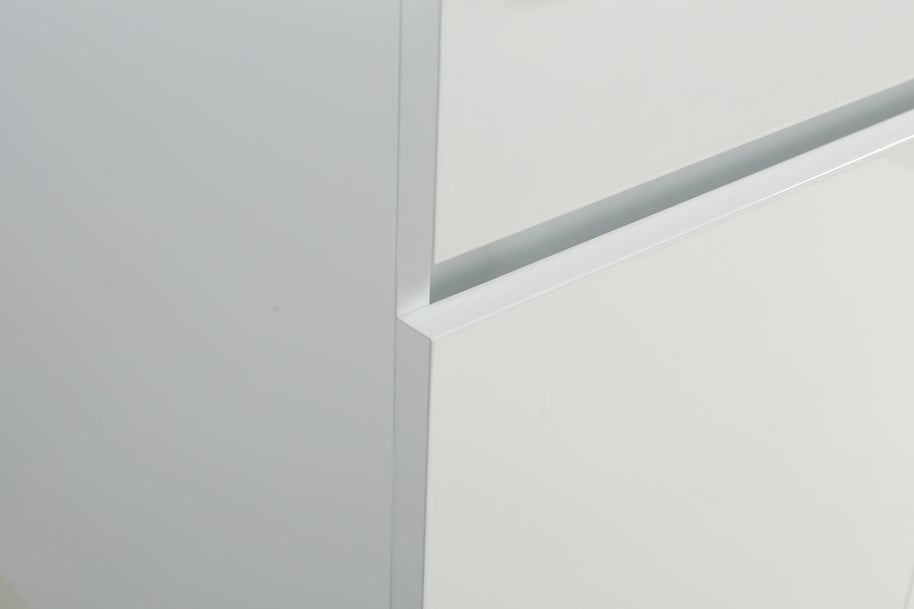 Mobile Arredo Bagno Easy White 80 cm Sospeso Bianco Moderno