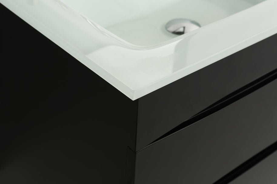 Set Mobile Arredo Bagno Easy BLACK