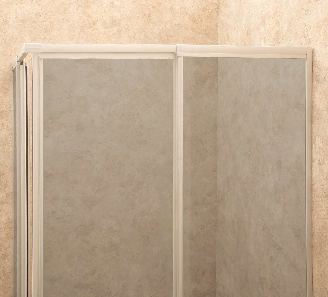 Box Doccia Regolabile 6mm 72x74 cm Reversibile Vetri Fume'