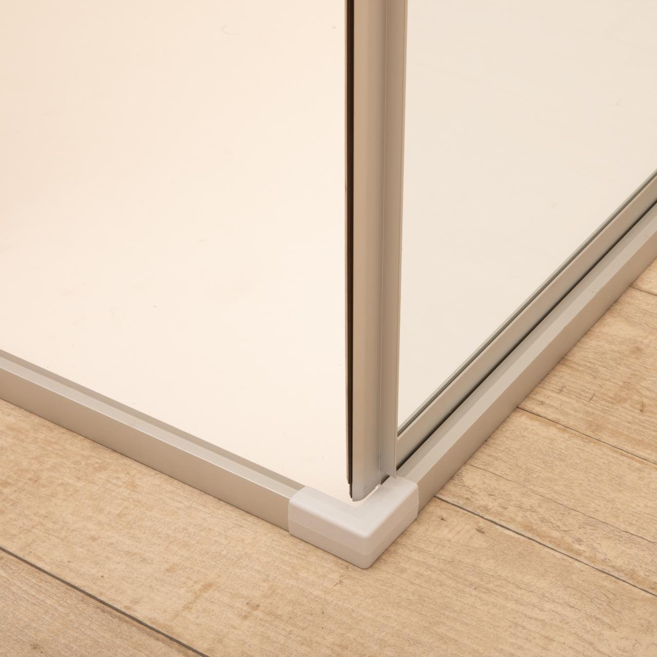 Box Doccia Regolabile Reversibile 78x88cm Vetro Satinato 6mm Angolare