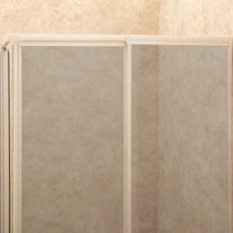 Box Doccia Regolabile Reversibile 78x89cm Vetro 6mm Fume' Angolare