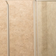 Box Doccia Regolabile Reversibile 79x85cm Vetro 6mm Trasparente