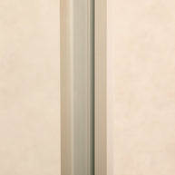 Box Doccia Regolabile Reversibile 79x80cm Vetro Satinato 6mm Angolare