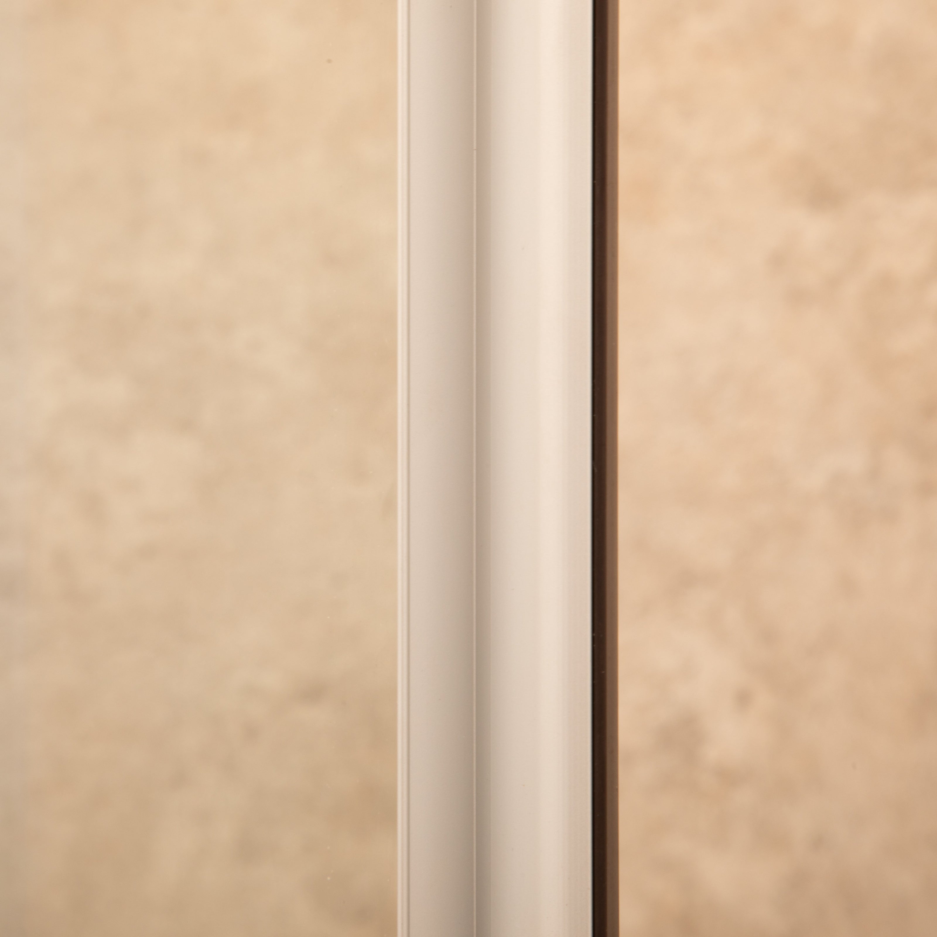 Box Doccia Regolabile Reversibile 80x81cm Vetro 6mm Trasparente