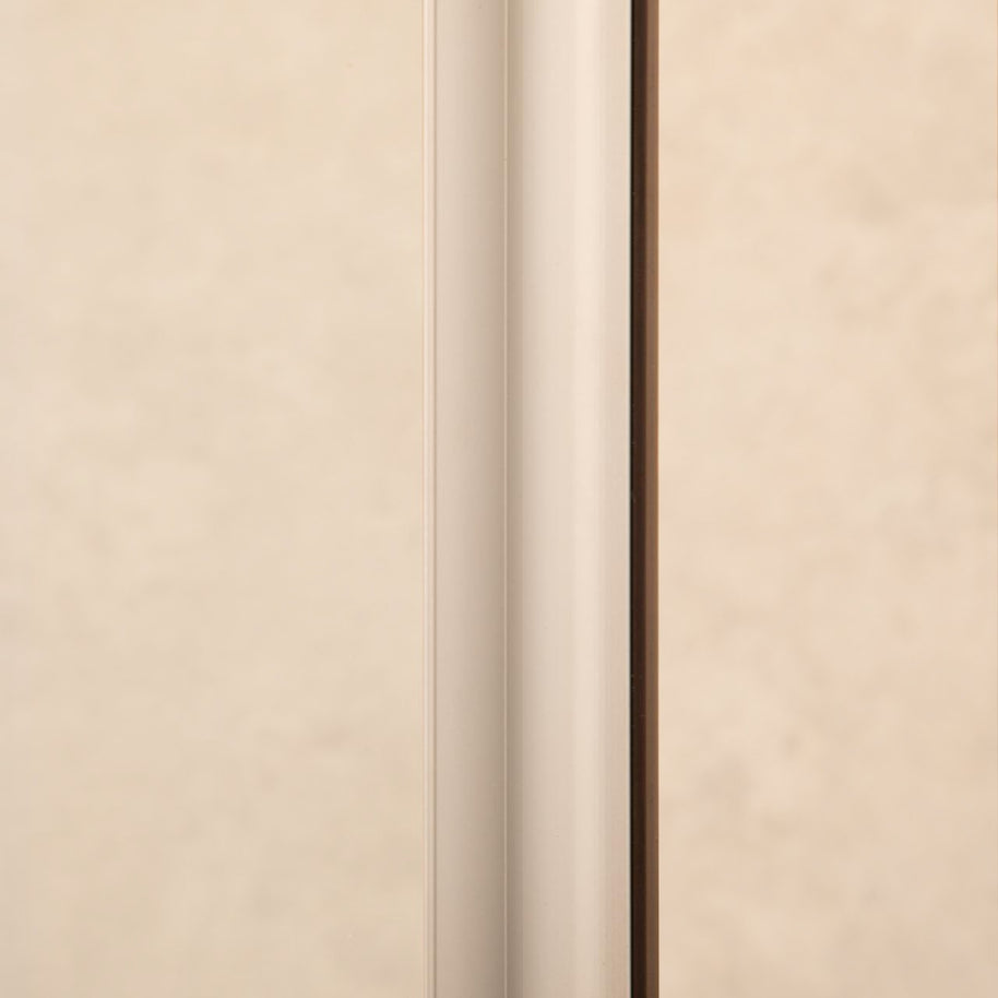 Box Doccia Regolabile Reversibile 80x87cm Vetro Satinato 6mm Angolare