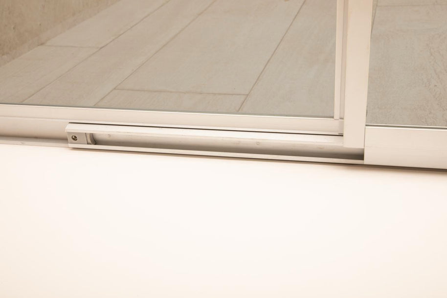 Box Doccia Regolabile 6mm 80x90 cm Reversibile Vetri Fume'