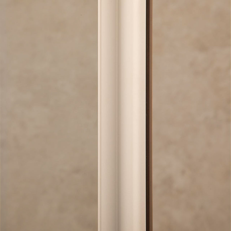 Box Doccia Regolabile Reversibile 82x86cm Vetro 6mm Fume' Angolare