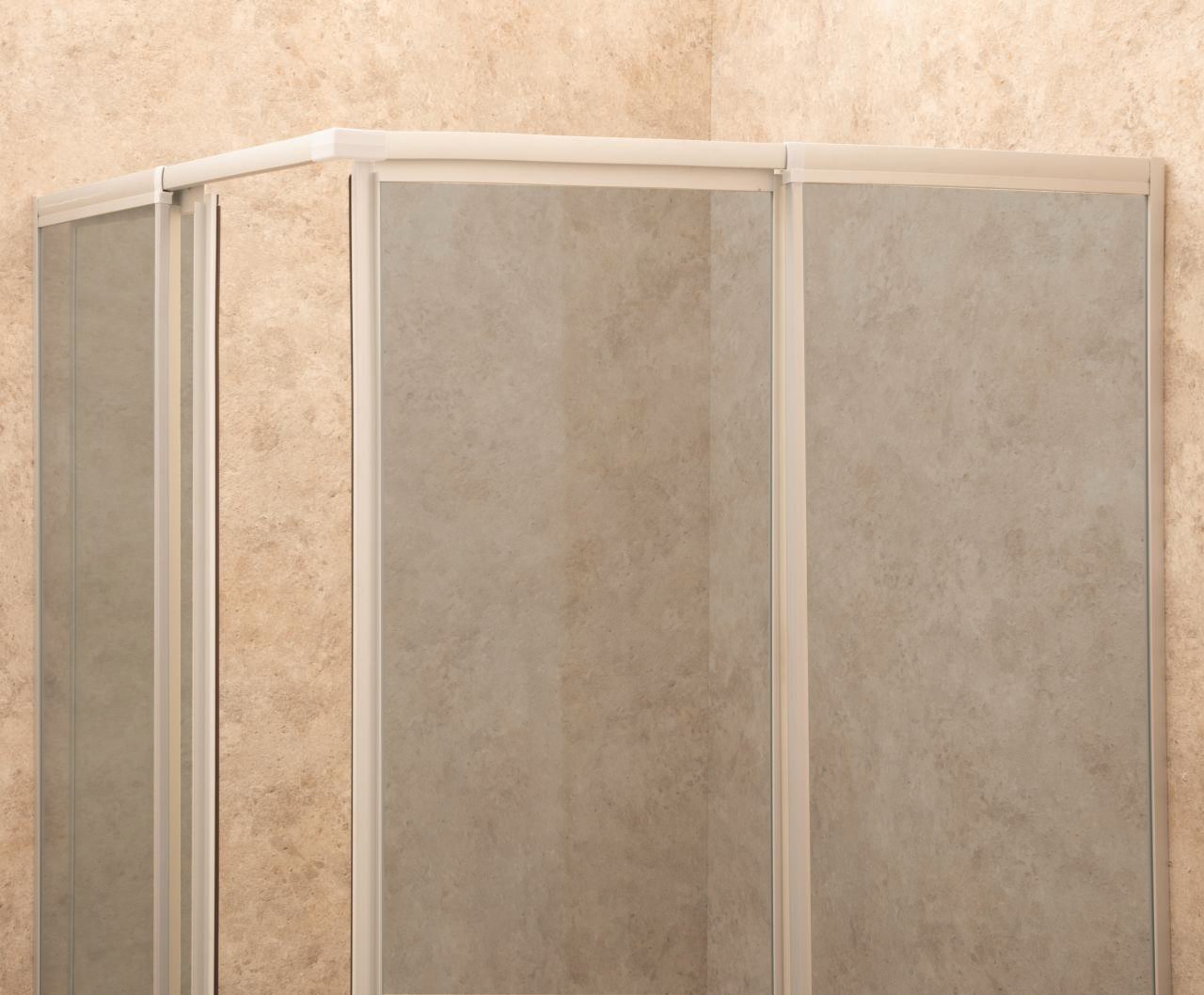 Box Doccia Regolabile Reversibile 82x89cm Vetro 6mm Fume' Angolare