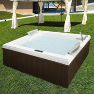 Minipiscina Vasca Idromassaggio SPA Enjoy-Coffee 191x156 cm da Esterno