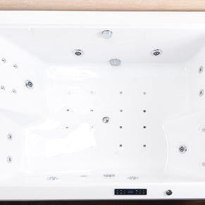 Minipiscina Vasca Idromassaggio SPA Enjoy- Grey 191x156 cm da Esterno