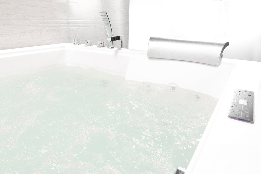 Minipiscina Vasca Idromassaggio SPA Enjoy- Grey 191x156 cm da Esterno