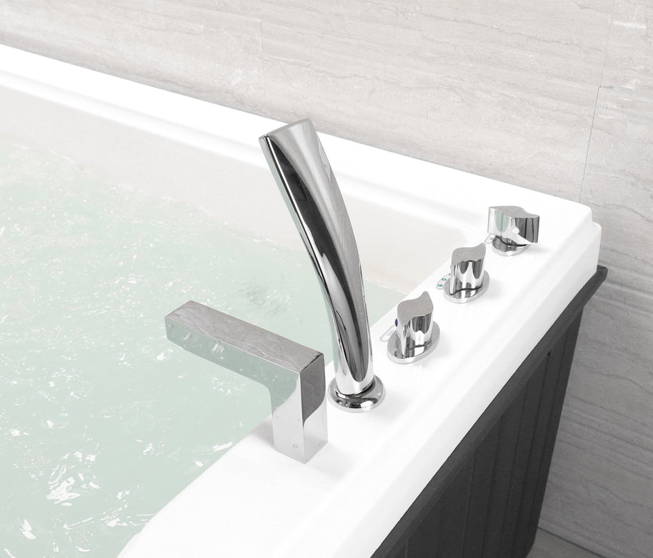 Minipiscina Vasca Idromassaggio SPA Enjoy- Grey 191x156 cm da Esterno