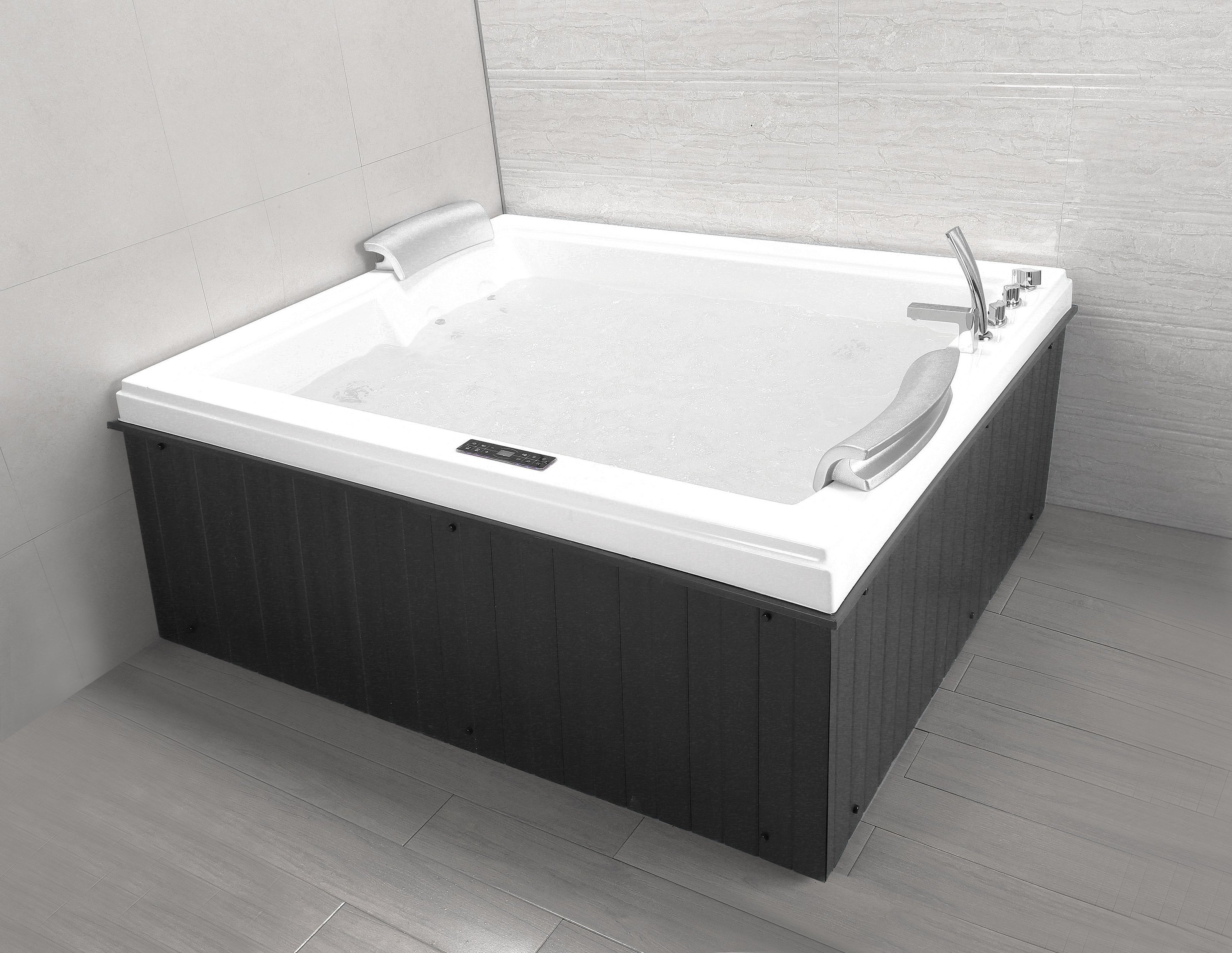 Minipiscina Vasca Idromassaggio SPA Enjoy- Grey 191x156 cm da Esterno