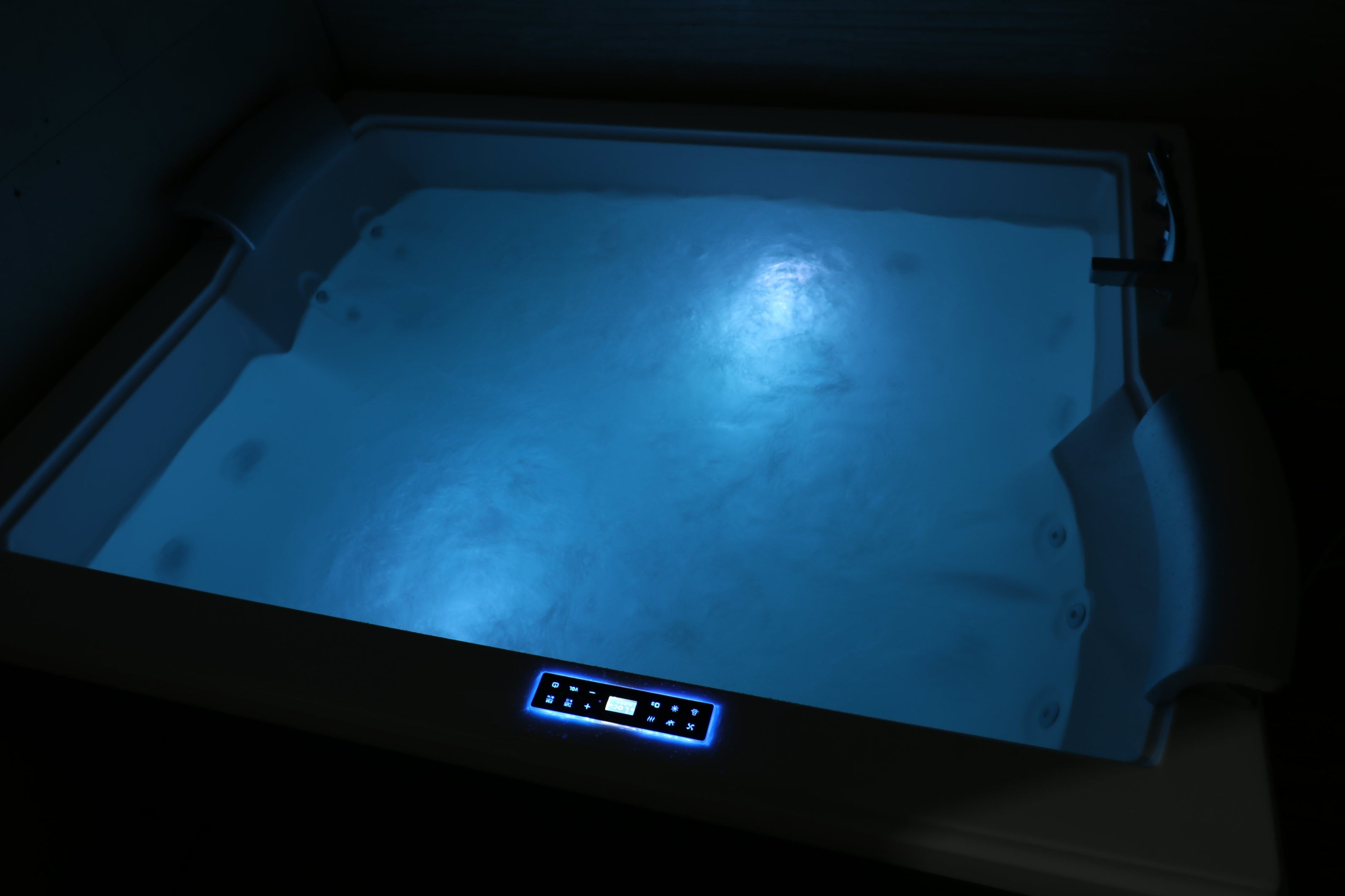 Minipiscina Vasca Idromassaggio SPA Enjoy- Grey 191x156 cm da Esterno