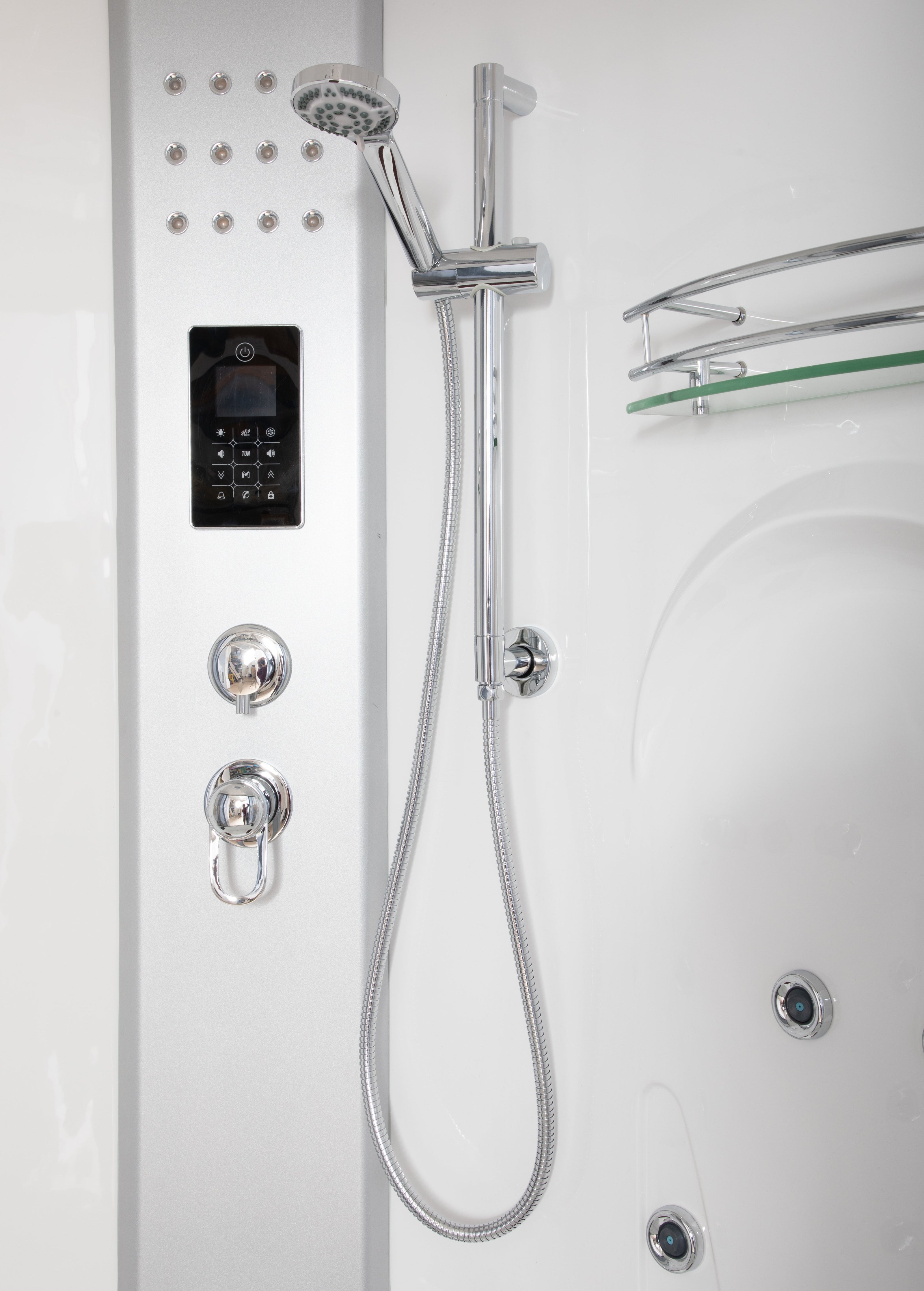 Doccia Idro con Vasca Junior 150x150 con Bagno Turco e Ozonoterapia