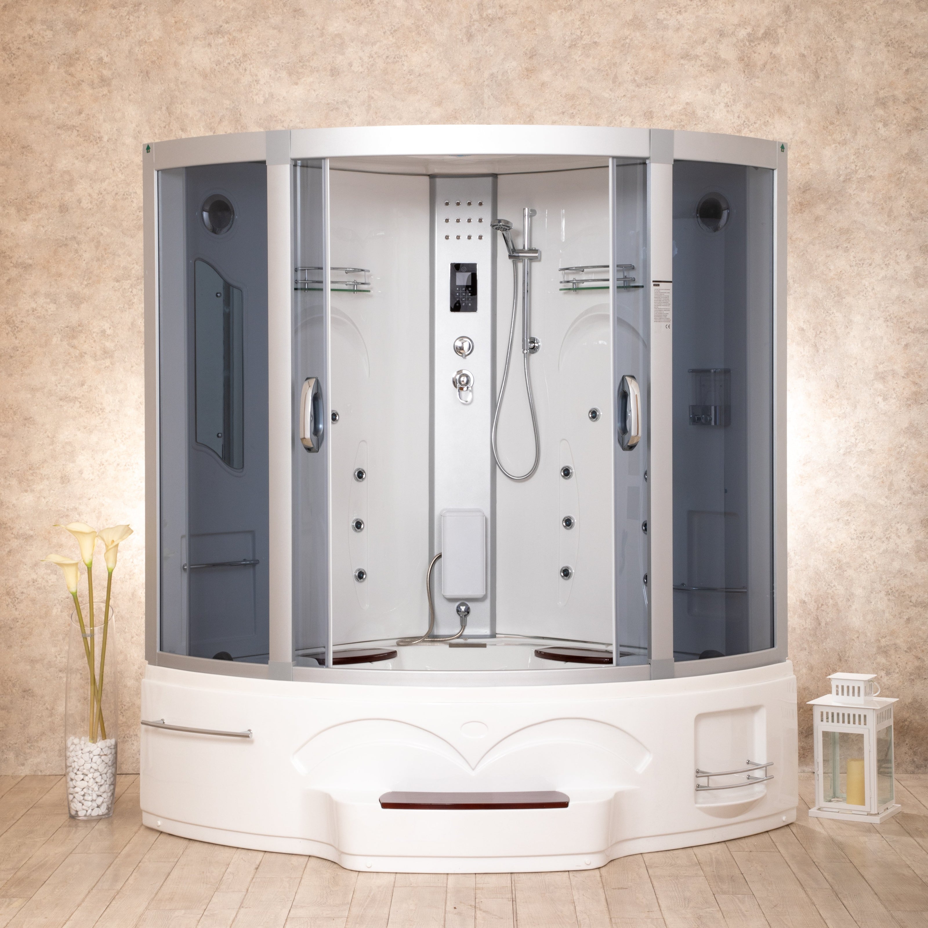 Doccia Idro con Vasca Junior 150x150 con Bagno Turco e Ozonoterapia