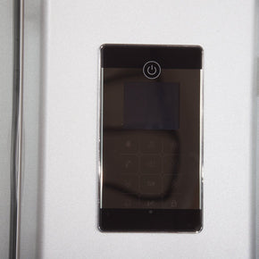 Black Eden 90x90cm Box Doccia Idromassaggio Sauna Bagno Turco e Ozonoterapia