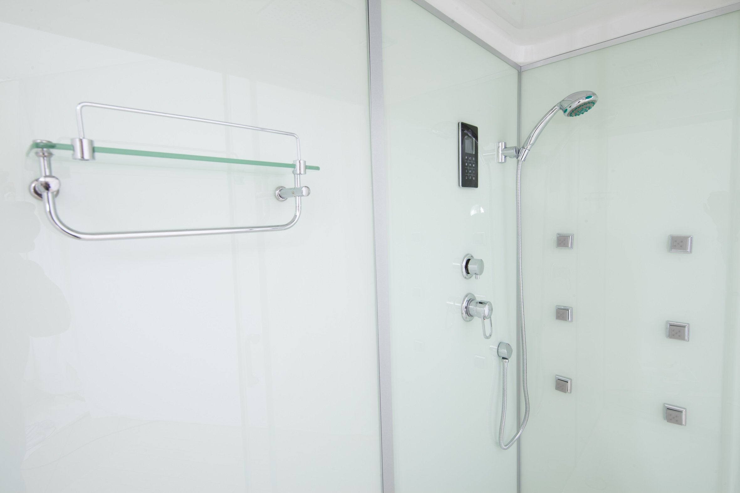 Box Doccia White Air 70x160 Sinistro Idromassaggio  Multifunzione