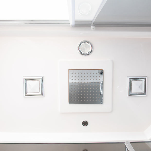 Doccia Air Plus 70x120 Destro Idromassaggio Sauna, Bagno Turco e Ozono
