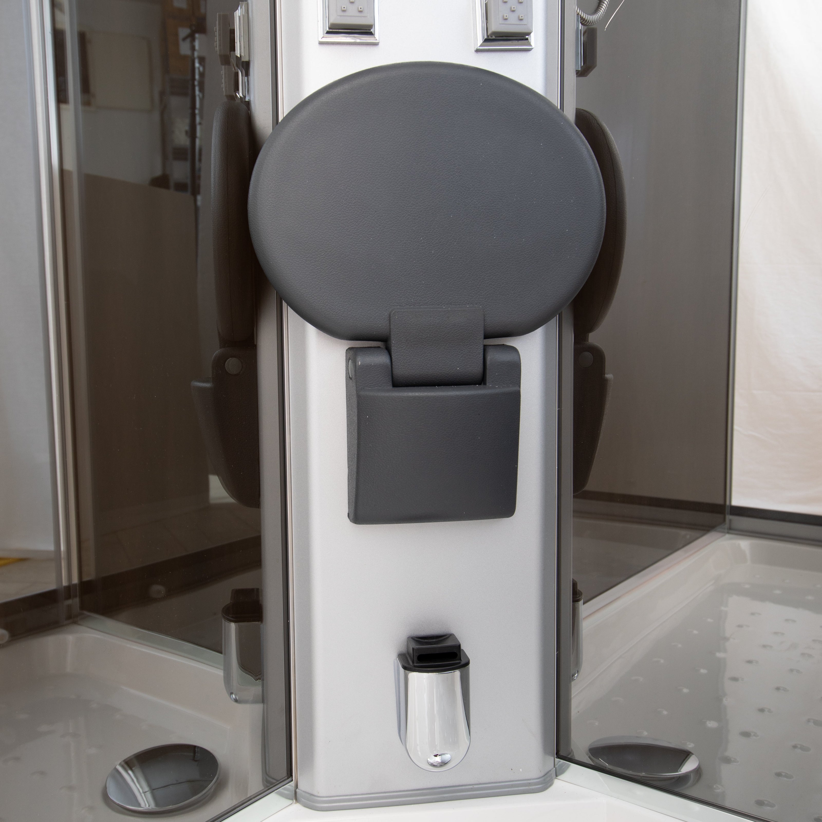 Doccia Air Plus 70x120 Destro Idromassaggio Sauna, Bagno Turco e Ozono