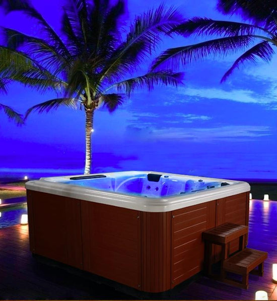 Minipiscina Vasca Idromassaggio SPA Zen Eco da Esterno 220x220x94 cm