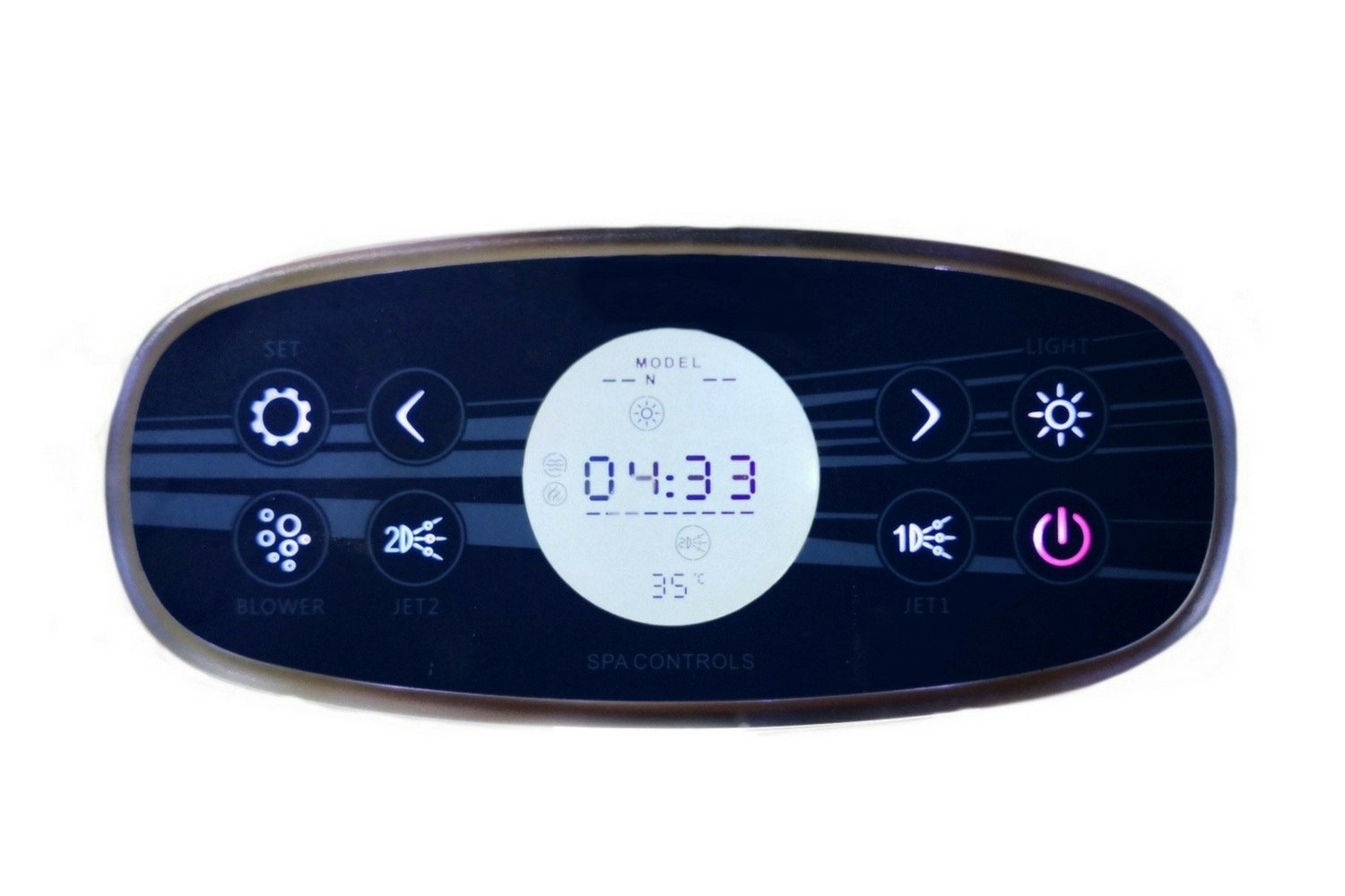 Minipiscina Vasca Idromassaggio SPA Zen Eco da Esterno 220x220x94 cm