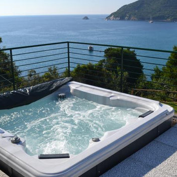 Minipiscina Vasca Idromassaggio SPA Zen Eco da Esterno 220x220x94 cm