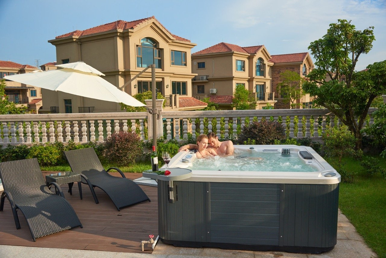 Minipiscina Vasca Idromassaggio SPA Zen Eco da Esterno 220x220x94 cm