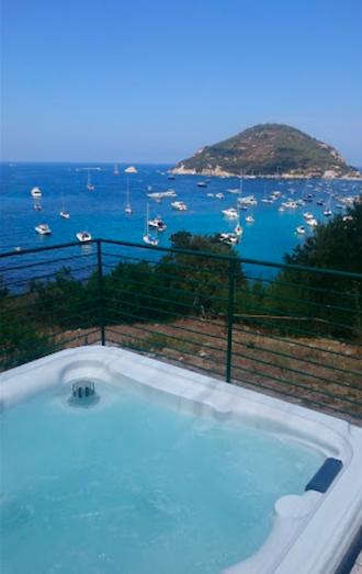 Minipiscina Vasca Idromassaggio SPA Zen Eco da Esterno 220x220x94 cm