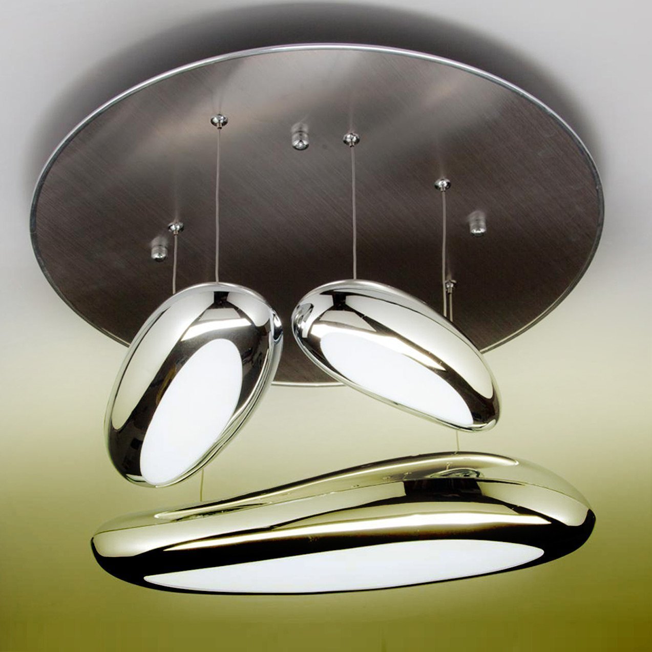 Lampadario a Led Drop Design 3B Luce Calda, Fredda e Multicolor