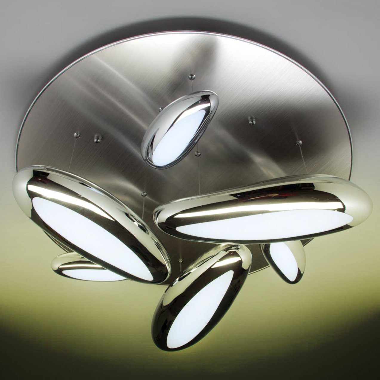 Lampadario a Led Drop Design 6B luce Calda, fredda e Multicolor