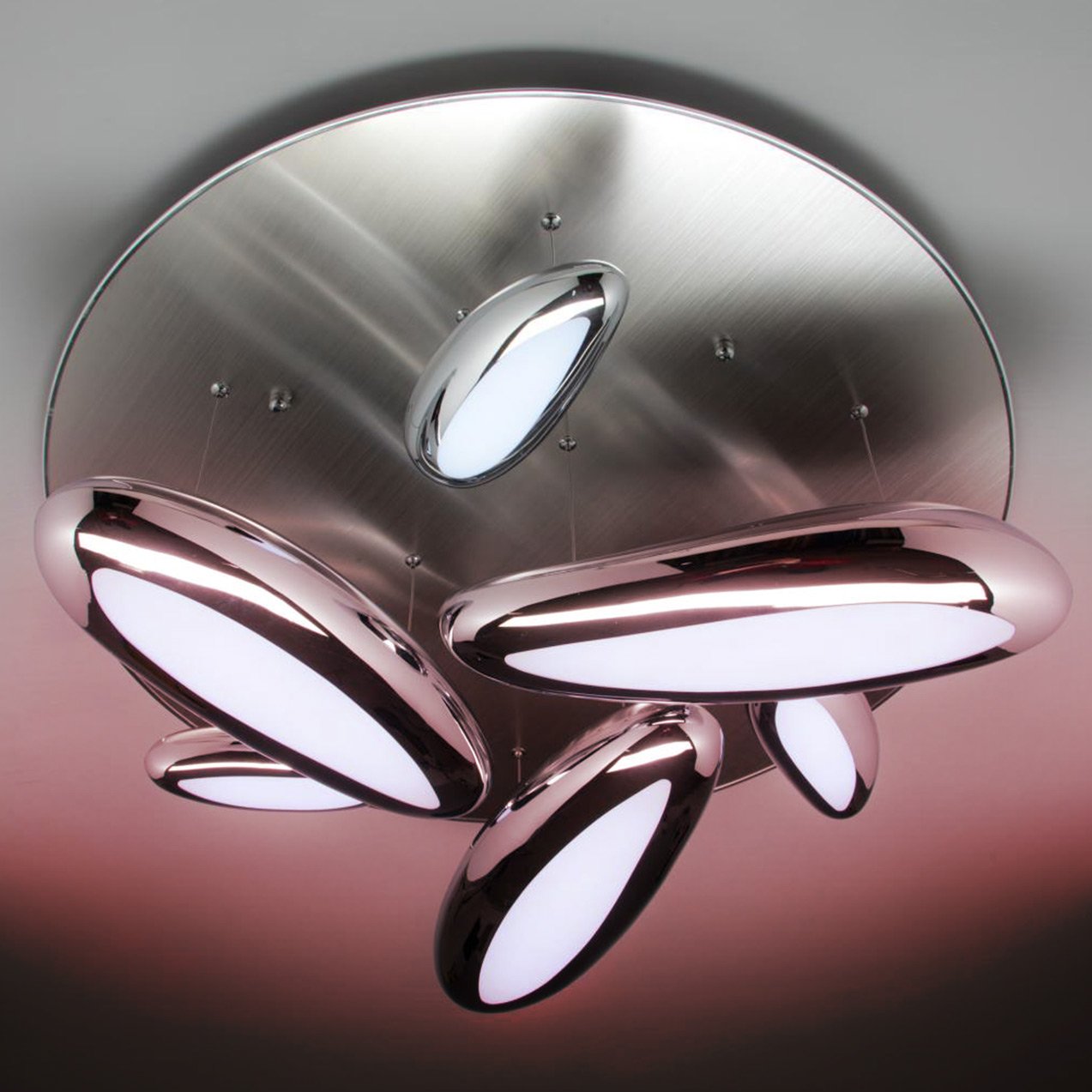 Lampadario a Led Drop Design 6B luce Calda, fredda e Multicolor