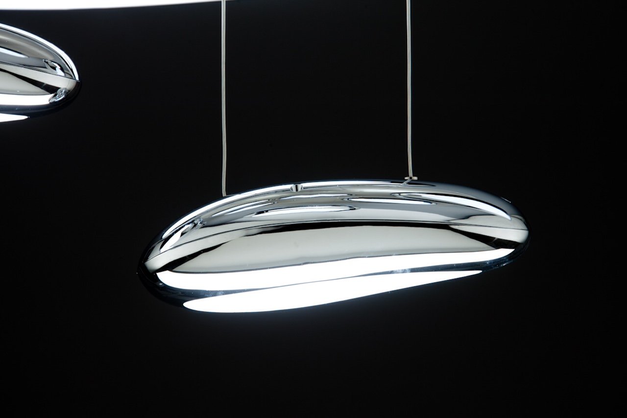 Lampadario Moderno a Led Drop Design 10B luce Calda, Fredda e Multicolore