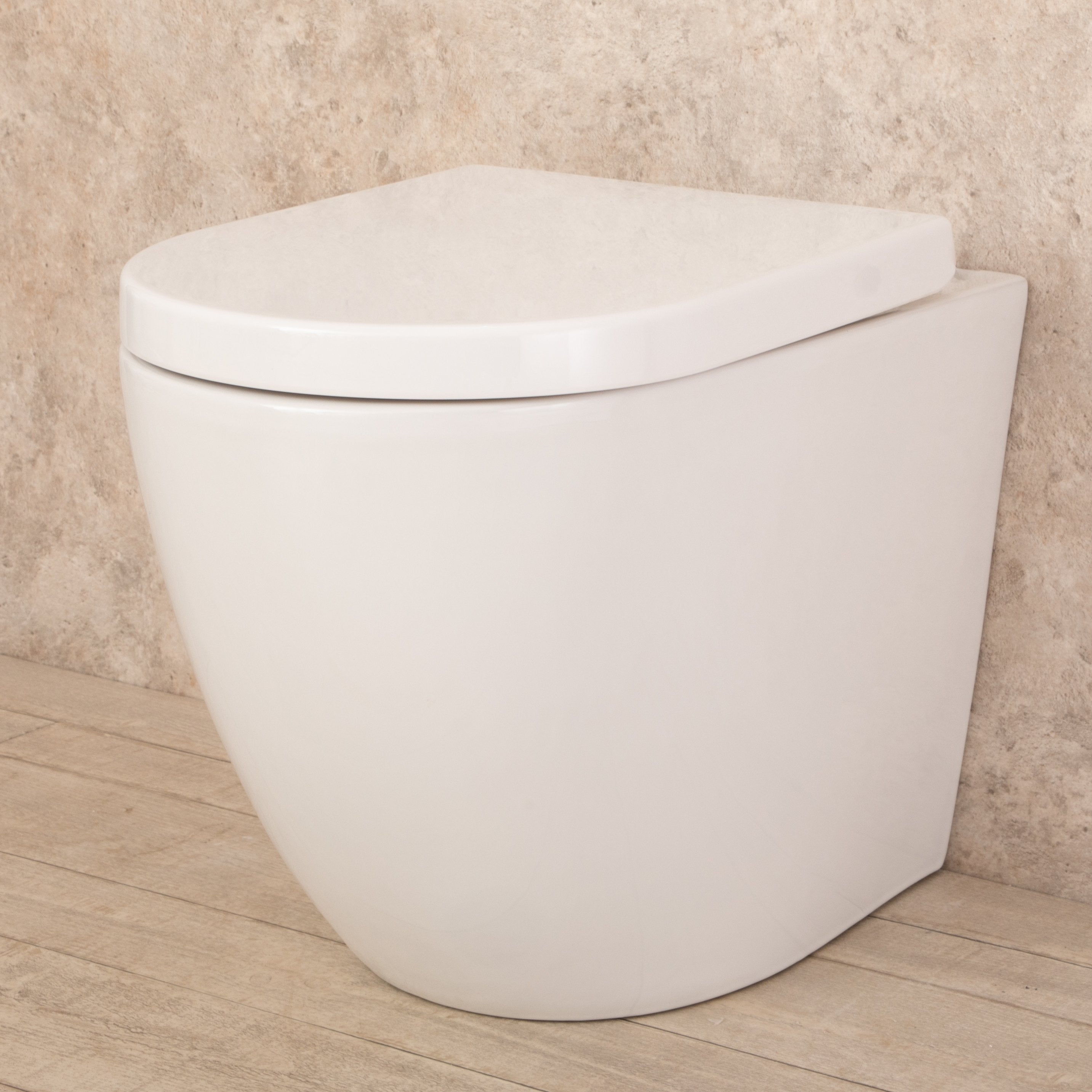 WC Filo Parete Vortix Sedile e Copri vaso Senza Brida L36.5xP56xA41cm