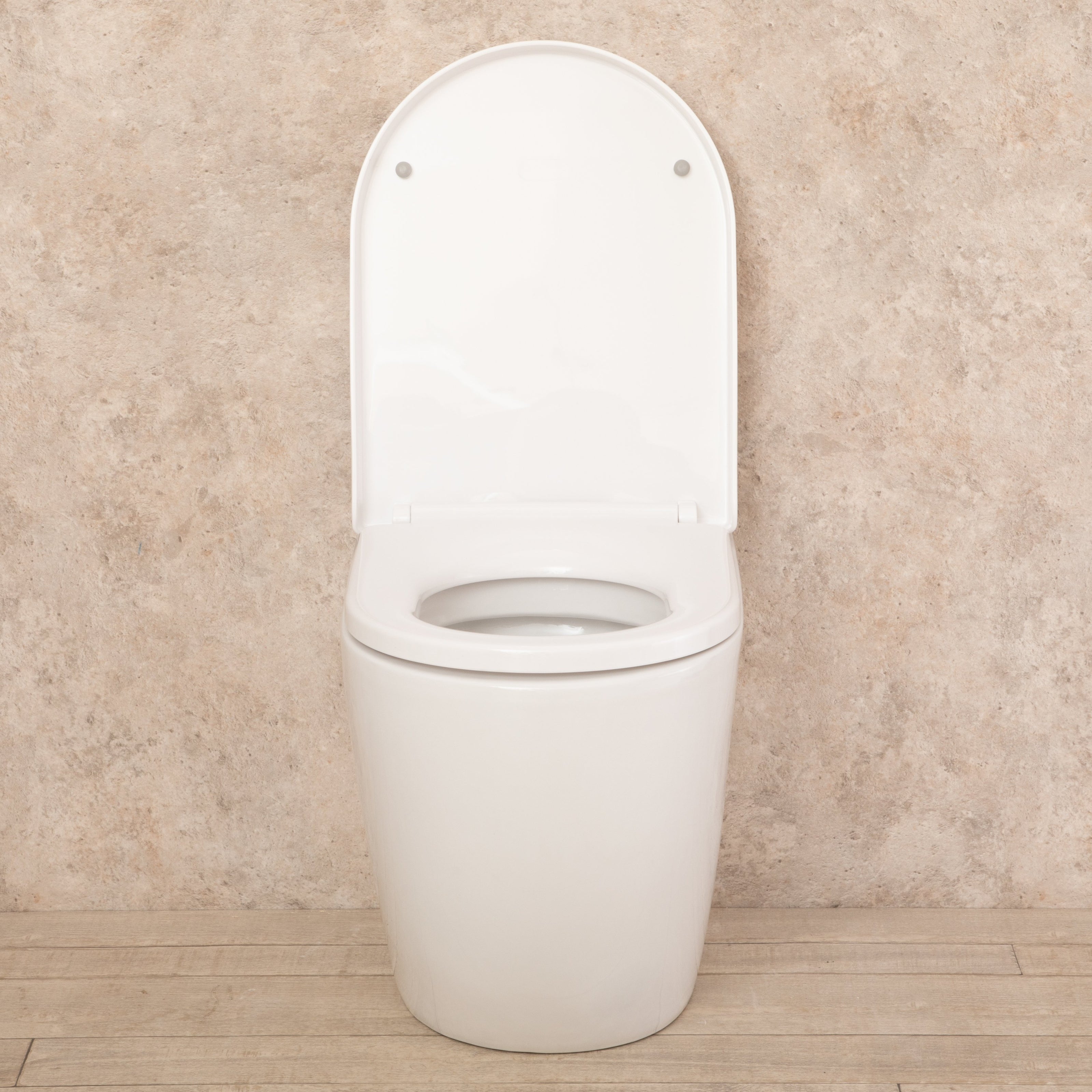 WC Filo Parete Vortix Sedile e Copri vaso Senza Brida L36.5xP56xA41cm