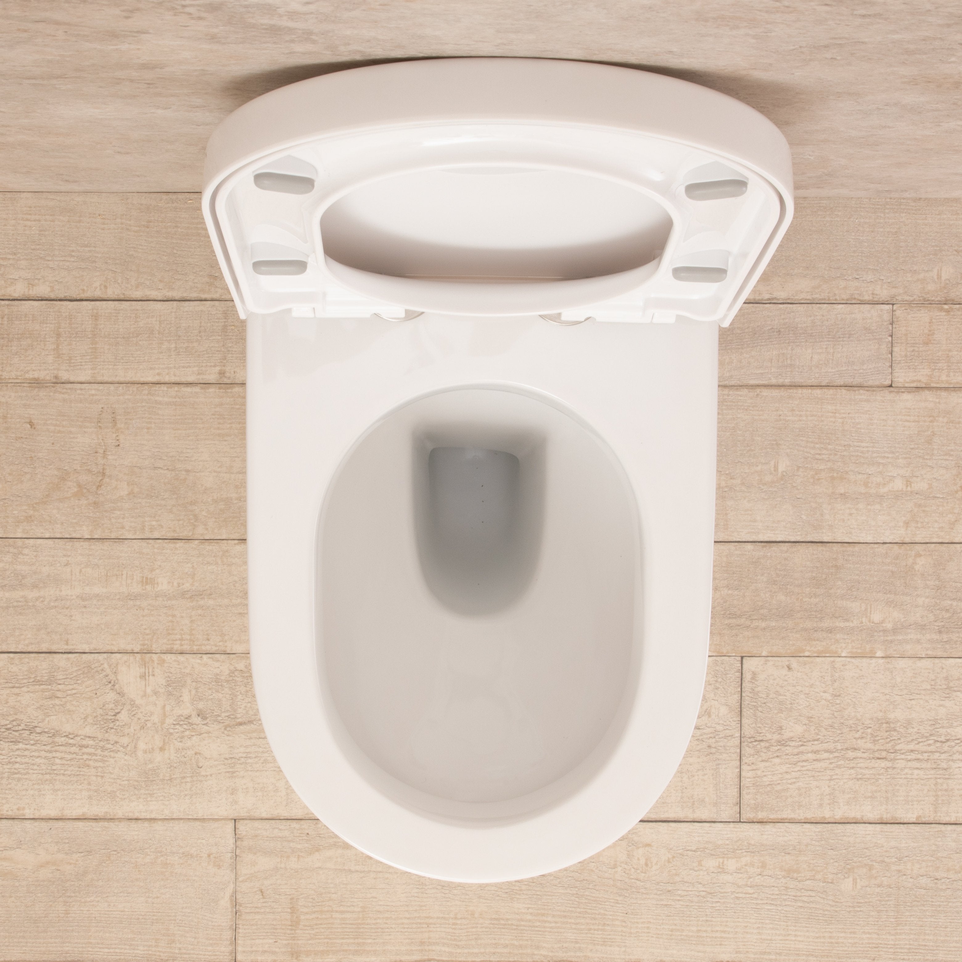 WC Filo Parete Vortix Sedile e Copri vaso Senza Brida L36.5xP56xA41cm