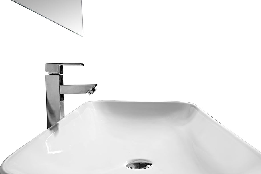 Set Mobile Arredo Bagno London Stone  Bianco Grigio 100