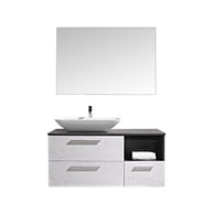 Set Mobile Arredo Bagno London Stone Bianco Grigio 120