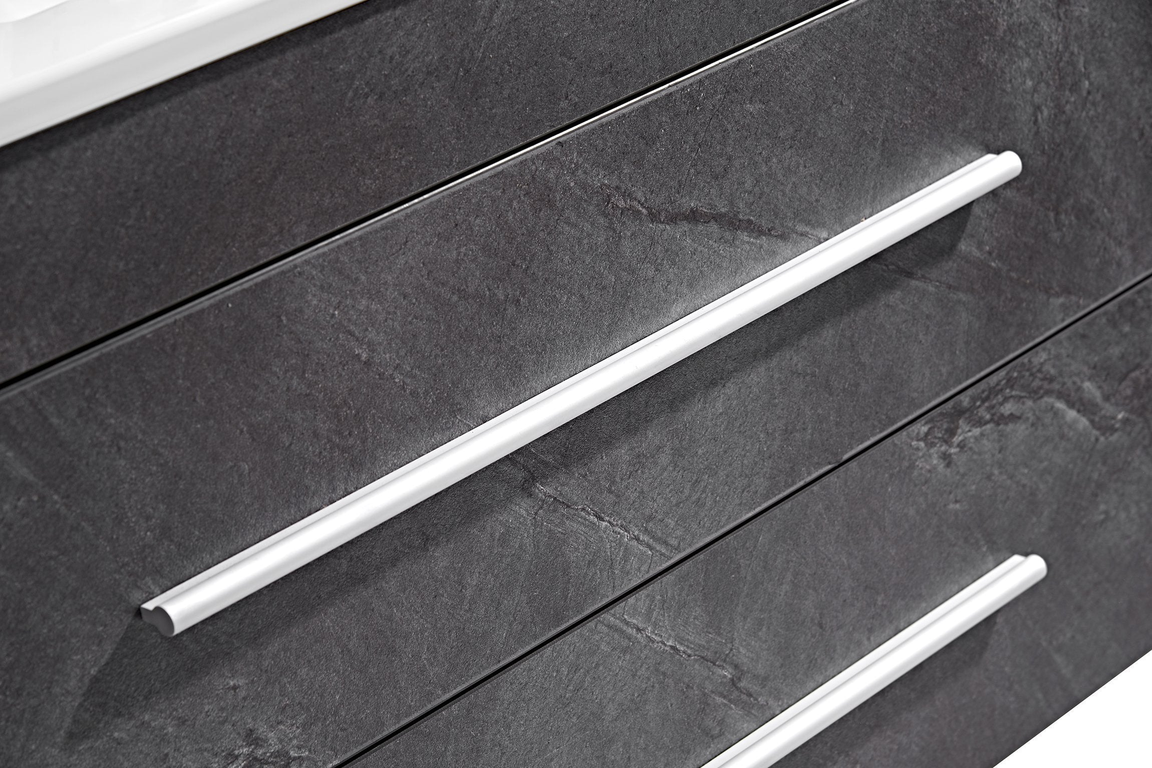 Set Mobile Arredo Bagno Urban Stone Grigio antracite 100cm