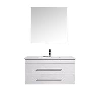 Set Mobile Arredo Bagno Urban Stone Bianco 100cm