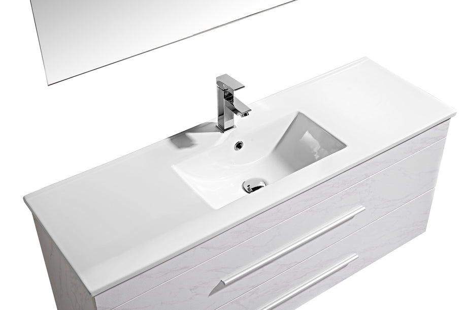 Set Mobile Arredo Bagno Urban Stone Bianco 100cm