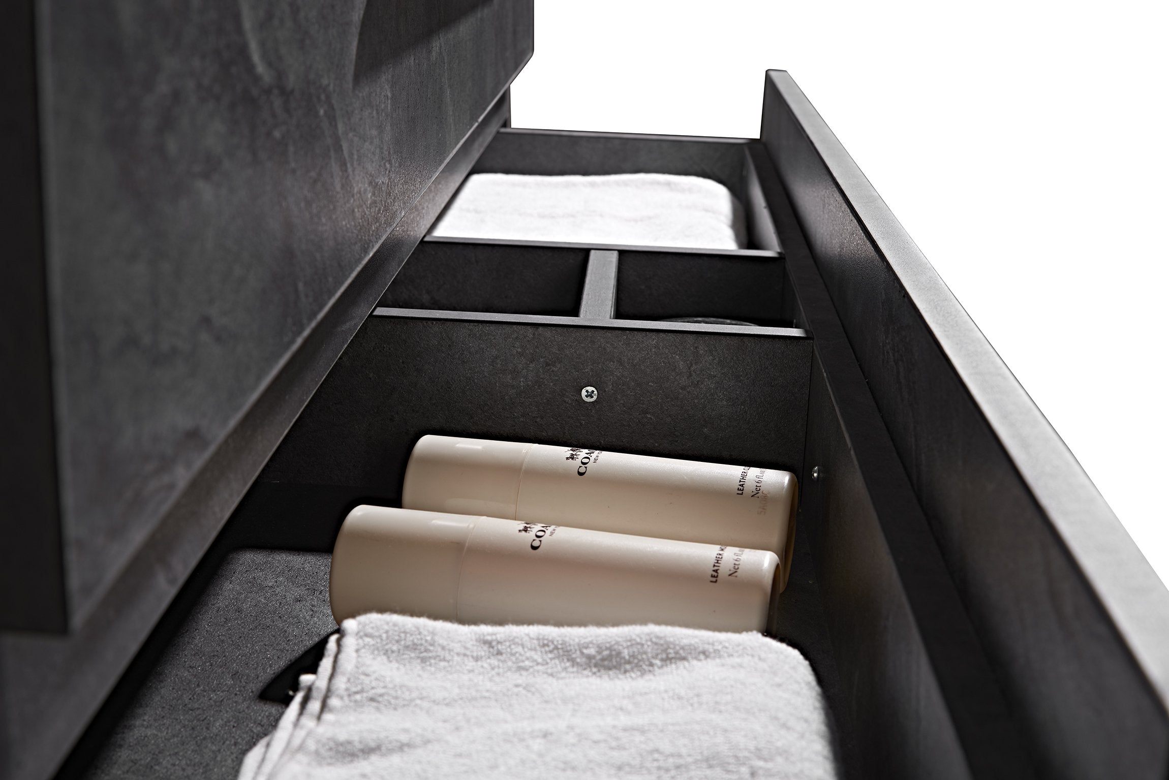 Set Mobile Arredo Bagno Urban Stone Grigio antracite 120cm