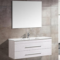 Set Mobile Arredo Bagno Urban Stone Bianco 120