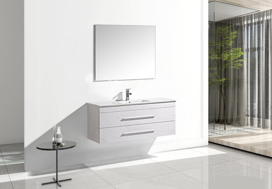 Set Mobile Arredo Bagno Urban Stone Bianco 120